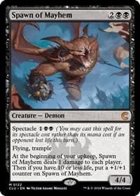 Spawn of Mayhem - Ravnica: Clue Edition - Magic: The Gathering card