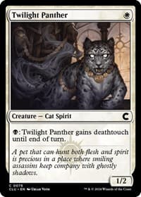 Twilight Panther - Ravnica: Clue Edition - Magic: The Gathering card