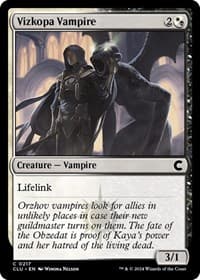 Vizkopa Vampire - Ravnica: Clue Edition - Magic: The Gathering card