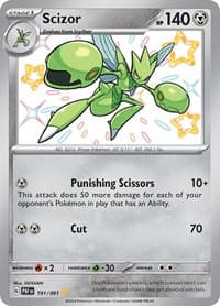 Scizor - SV: Paldean Fates - Pokemon card