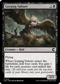 Gorging Vulture - Ravnica: Clue Edition - Magic: The Gathering card