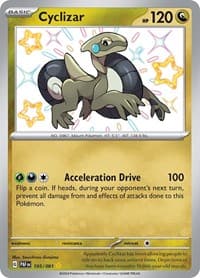 Cyclizar - SV: Paldean Fates - Pokemon card