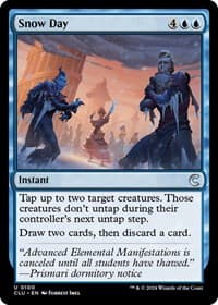 Snow Day - Ravnica: Clue Edition - Magic: The Gathering card