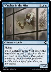Watcher in the Mist - Ravnica: Clue Edition - Magic: The Gathering card