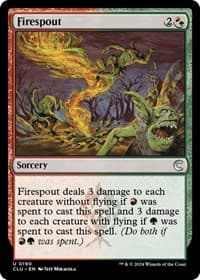Firespout - Ravnica: Clue Edition - Magic: The Gathering card