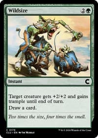 Wildsize - Ravnica: Clue Edition - Magic: The Gathering card