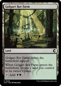 Golgari Rot Farm - Ravnica: Clue Edition - Magic: The Gathering card