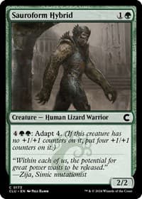Sauroform Hybrid - Ravnica: Clue Edition - Magic: The Gathering card