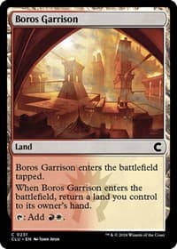 Boros Garrison - Ravnica: Clue Edition - Magic: The Gathering card