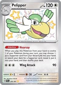 Pelipper - SV: Paldean Fates - Pokemon card
