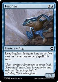 Leapfrog - Ravnica: Clue Edition - Magic: The Gathering card