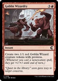 Goblin Wizardry - Ravnica: Clue Edition - Magic: The Gathering card