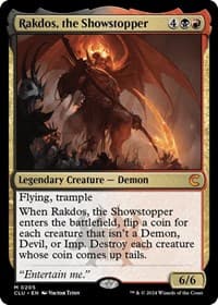 Rakdos, the Showstopper - Ravnica: Clue Edition - Magic: The Gathering card