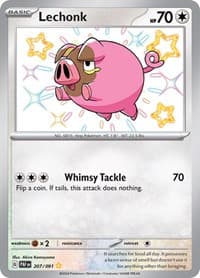 Lechonk - SV: Paldean Fates - Pokemon card