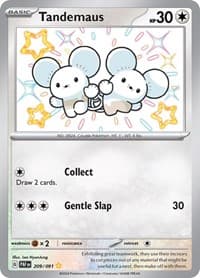 Tandemaus - SV: Paldean Fates - Pokemon card