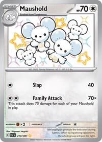 Maushold - SV: Paldean Fates - Pokemon card
