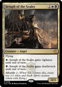 Seraph of the Scales - Ravnica: Clue Edition - Magic: The Gathering card