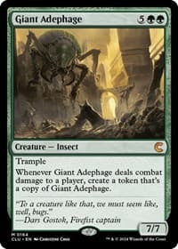 Giant Adephage - Ravnica: Clue Edition - Magic: The Gathering card