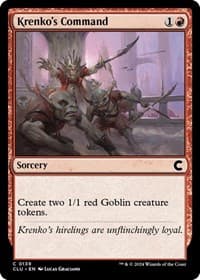 Krenko's Command - Ravnica: Clue Edition - Magic: The Gathering card