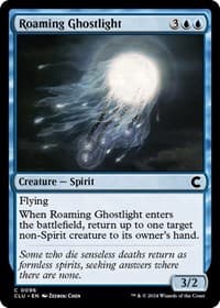 Roaming Ghostlight - Ravnica: Clue Edition - Magic: The Gathering card