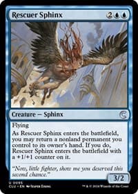 Rescuer Sphinx - Ravnica: Clue Edition - Magic: The Gathering card