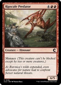 Ripscale Predator - Ravnica: Clue Edition - Magic: The Gathering card