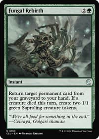 Fungal Rebirth - Ravnica: Clue Edition - Magic: The Gathering card