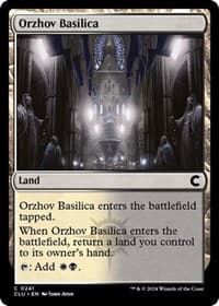 Orzhov Basilica - Ravnica: Clue Edition - Magic: The Gathering card