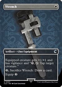 Wrench (Borderless) - Ravnica: Clue Edition - Magic: The Gathering card