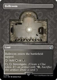 Ballroom (Borderless) - Ravnica: Clue Edition - Magic: The Gathering card