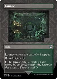 Lounge (Borderless) - Ravnica: Clue Edition - Magic: The Gathering card