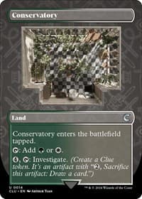 Conservatory (Borderless) - Ravnica: Clue Edition - Magic: The Gathering card