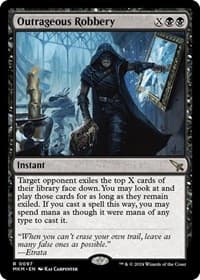 Outrageous Robbery - Murders at Karlov Manor - Magic: The Gathering card