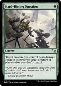 Hard-Hitting Question - Murders at Karlov Manor - Magic: The Gathering card