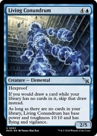Living Conundrum - Murders at Karlov Manor - Magic: The Gathering card