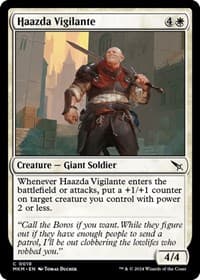 Haazda Vigilante - Murders at Karlov Manor - Magic: The Gathering card