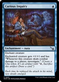 Curious Inquiry - Murders at Karlov Manor - Magic: The Gathering card