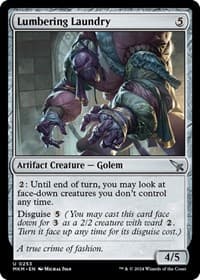 Lumbering Laundry - Murders at Karlov Manor - Magic: The Gathering card