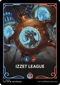 Izzet League Theme Card - Ravnica: Clue Edition - Magic: The Gathering card