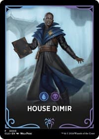 House Dimir Theme Card - Ravnica: Clue Edition - Magic: The Gathering card