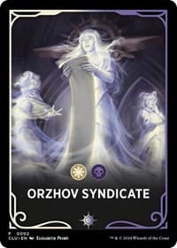 Orzhov Syndicate Theme Card - Ravnica: Clue Edition - Magic: The Gathering card