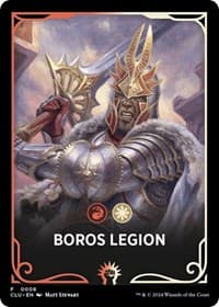 Boros Legion Theme Card - Ravnica: Clue Edition - Magic: The Gathering card