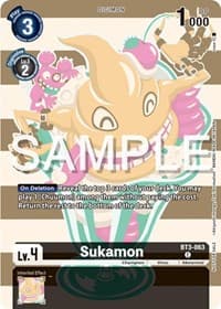 Sukamon (Digimon Illustration Competition Pack 2023) - Release Special Booster 1.0 - Digimon Card Game card