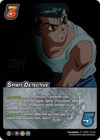 Spirit Detective (Time Shifted) - Yu Yu Hakusho: Dark Tournament - UniVersus card