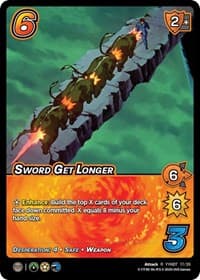 Sword Get Longer (Time Shifted) - Yu Yu Hakusho: Dark Tournament - UniVersus card