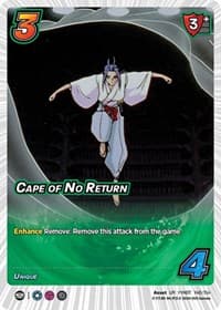 Cape of No Return - Yu Yu Hakusho: Dark Tournament - UniVersus card