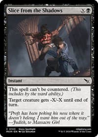 Slice from the Shadows - Murders at Karlov Manor - Magic: The Gathering card