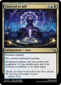 Coerced to Kill - Murders at Karlov Manor - Magic: The Gathering card