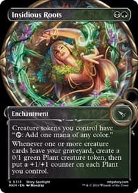 Insidious Roots (Showcase) - Murders at Karlov Manor - Magic: The Gathering card
