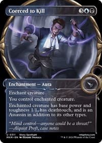 Coerced to Kill (Showcase) - Murders at Karlov Manor - Magic: The Gathering card